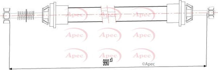 Apec CAB1577 Cable Pull, parking brake - 1