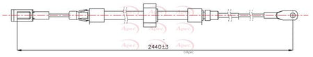 Apec CAB1587 Cable Pull, parking brake - 1