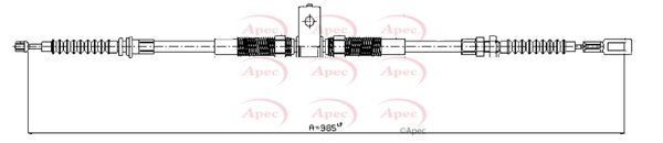 Apec CAB1679 Cable Pull, parking brake - 1
