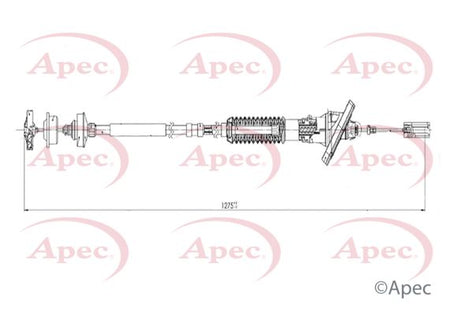 Apec CAB5014 Cable Pull, clutch control - 1