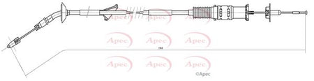 Apec CAB5018 Cable Pull, clutch control - 1