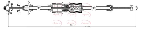 Apec CAB5019 Cable Pull, clutch control - 1