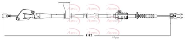 Apec CAB5035 Cable Pull, clutch control - 1
