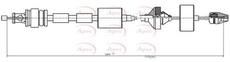 Apec CAB5036 Cable Pull, clutch control - 1