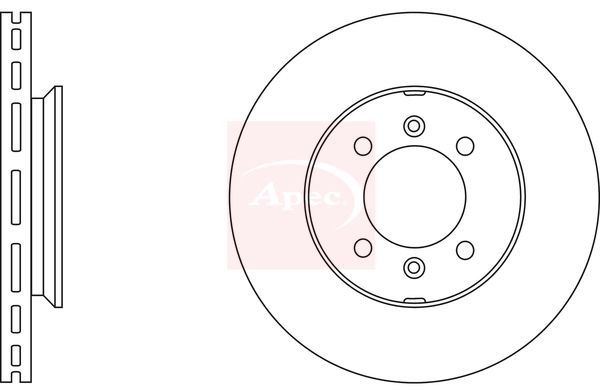 Apec DSK150 Brake Disc - 1