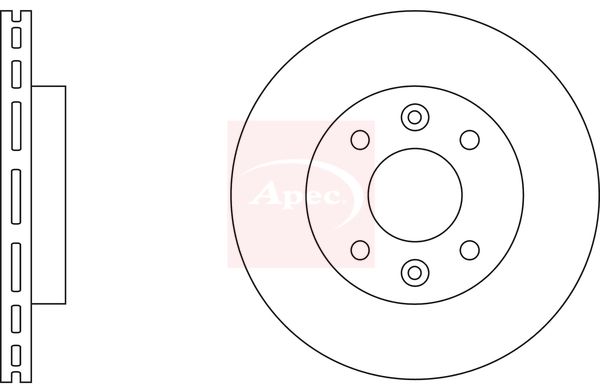 Apec DSK199 Brake Disc - 2