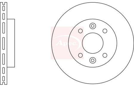 Apec DSK199 Brake Disc - 2