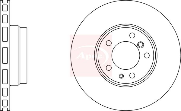 Apec DSK2006 Brake Disc - 1