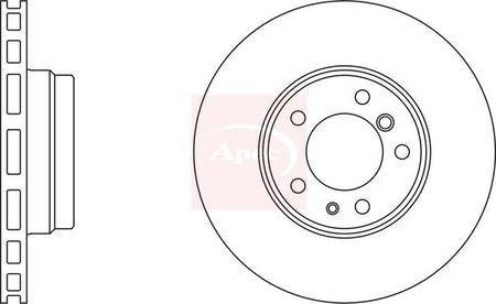 Apec DSK2006 Brake Disc - 1