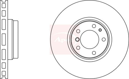 Apec DSK2009 Brake Disc - 1