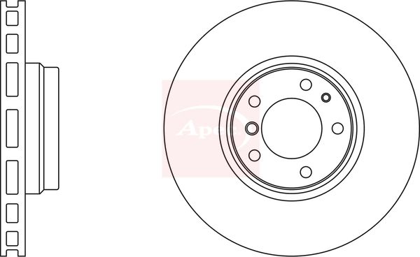 Apec DSK2009 Brake Disc - 1