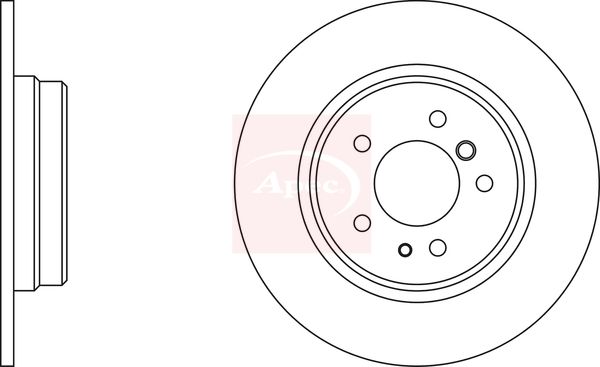 Apec DSK2010 Brake Disc - 1