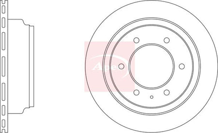 Apec DSK2016 Brake Disc - 1