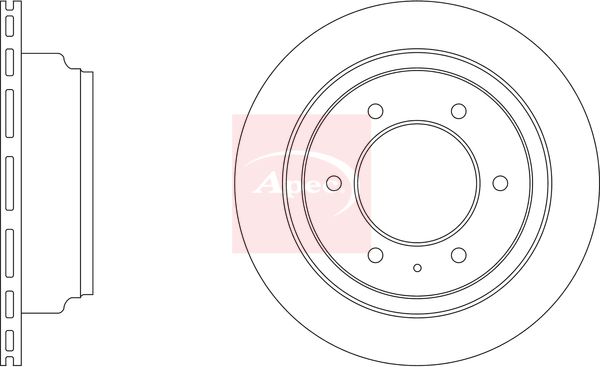 Apec DSK2016 Brake Disc - 1