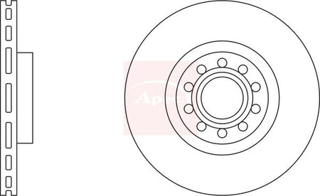 Apec DSK2017 Brake Disc - 1