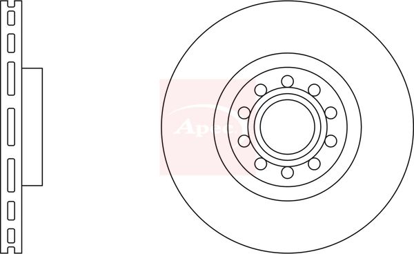 Apec DSK2017 Brake Disc - 1