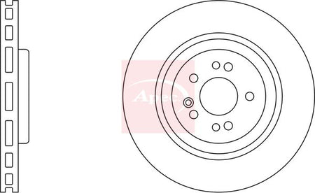 Apec DSK2019 Brake Disc - 1