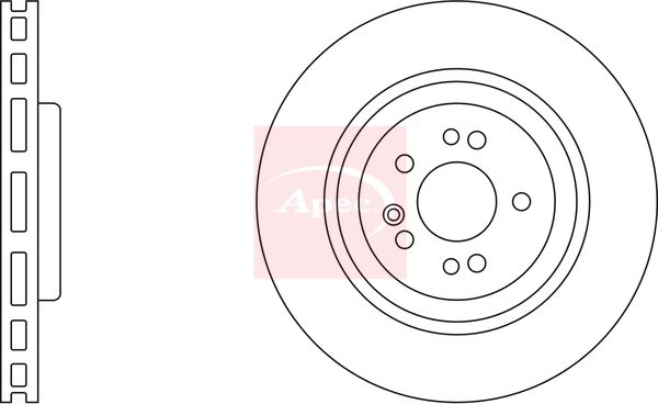 Apec DSK2019 Brake Disc - 1