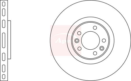 Apec DSK2030 Brake Disc - 1