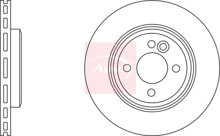 Apec DSK2060 Brake Disc - 2