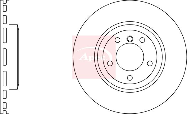 Apec DSK2181 Brake Disc - 1