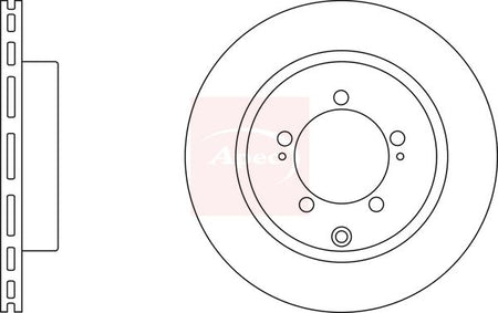 Apec DSK2369 Brake Disc - 1