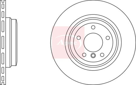 Apec DSK2407 Brake Disc - 1