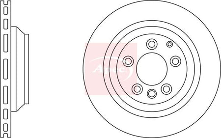 Apec DSK2475 Brake Disc - 1