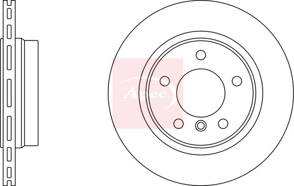 Apec DSK2478 Brake Disc - 1