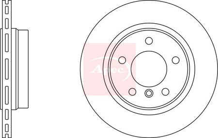 Apec DSK2478 Brake Disc - 1