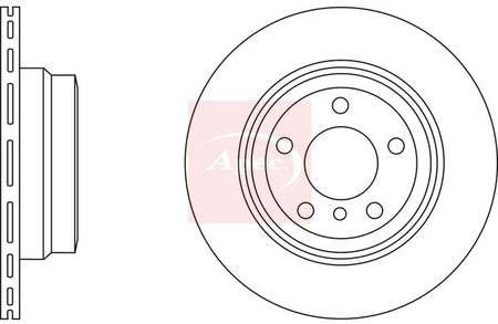 Apec DSK2601 Brake Disc - 1