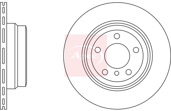 Apec DSK2601 Brake Disc - 1