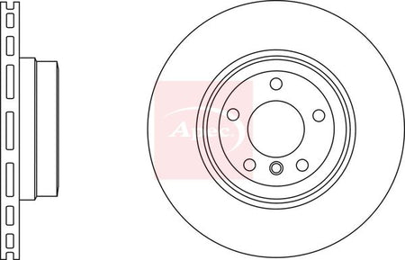 Apec DSK2603 Brake Disc - 1