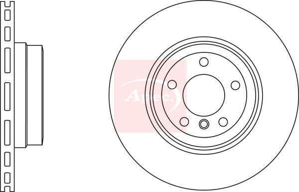 Apec DSK2603 Brake Disc - 1