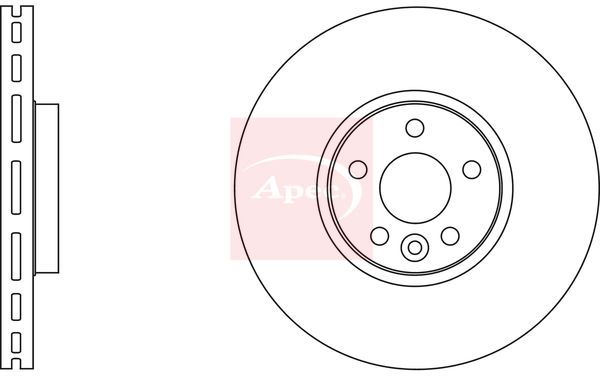 Apec DSK2696 Brake Disc - 1