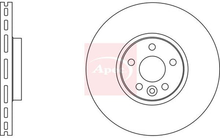 Apec DSK2696 Brake Disc - 1
