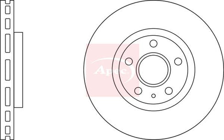 Apec DSK2699 Brake Disc - 1