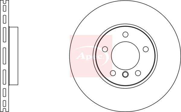 Apec DSK2705 Brake Disc - 1