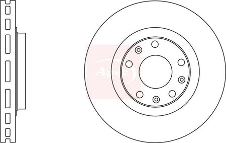 Apec DSK2746 Brake Disc - 1