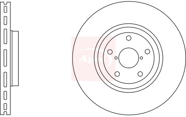 Apec DSK2750 Brake Disc - 1