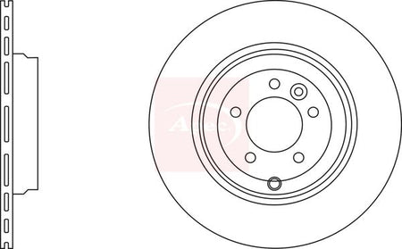 Apec DSK2819 Brake Disc - 1