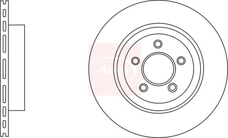 Apec DSK2899 Brake Disc - 1