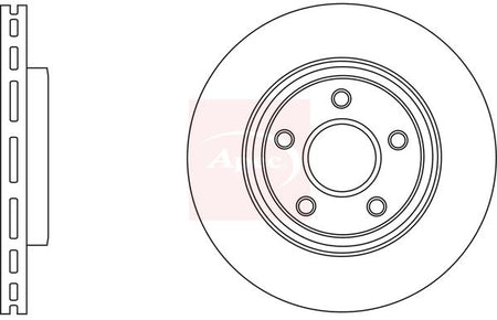 Apec DSK2960 Brake Disc - 1