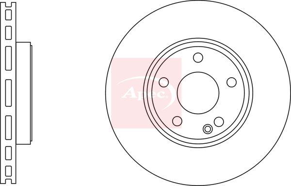 Apec DSK2991 Brake Disc - 1
