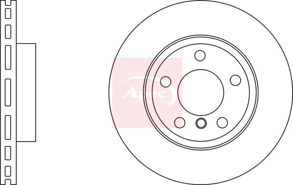 Apec DSK2999 Brake Disc - 1