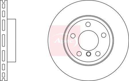 Apec DSK2999 Brake Disc - 1