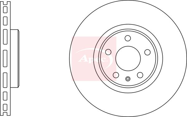Apec DSK3003 Brake Disc - 1
