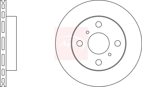 Apec DSK300 Brake Disc - 1