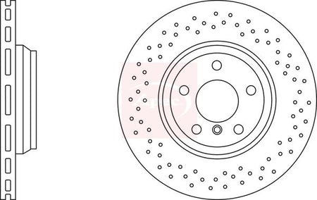 Apec DSK3021 Brake Disc - 1