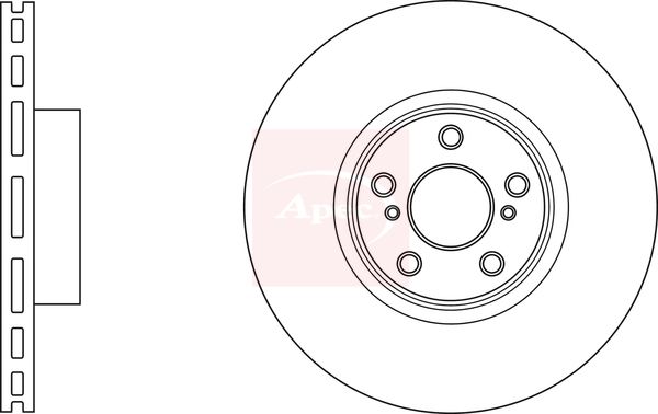 Apec DSK3027 Brake Disc - 1